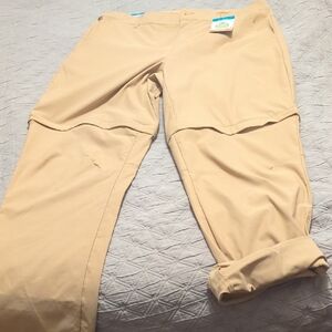 Women's Tan Track Pants
